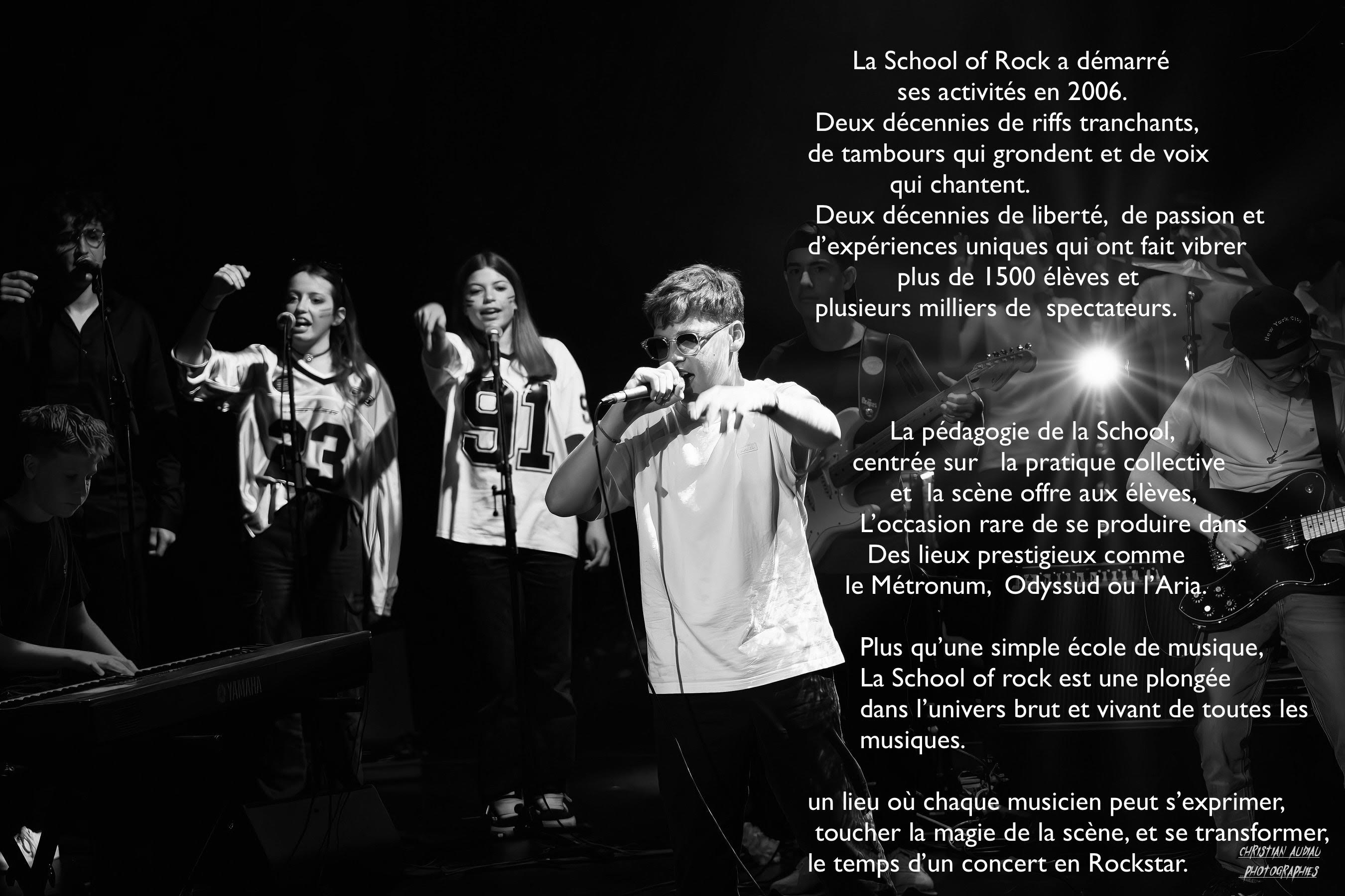 20 ans de la School of Rock